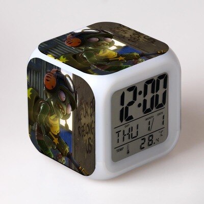 Väckarklocka för barn med zombiemotiv