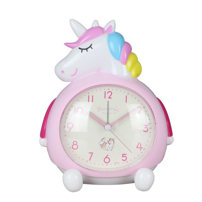Söt väckarklocka för barn enhörning