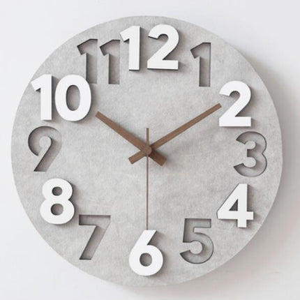 Modern köksklocka med 3D-siffror