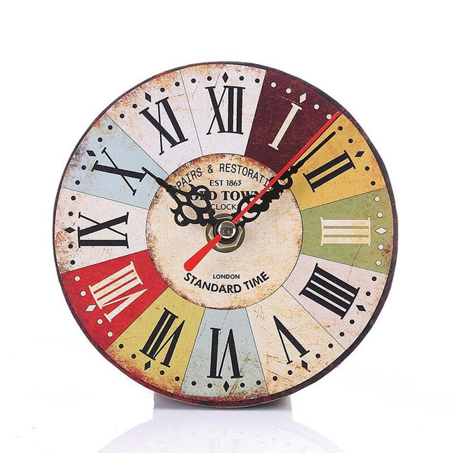 Liten vintage väggklocka Paris tema