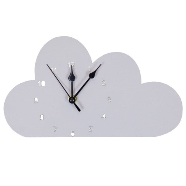 Lekfull väggklocka i form av kanin