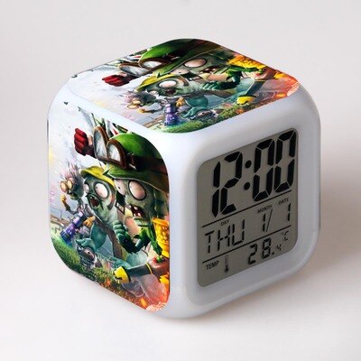 Väckarklocka för barn med zombiemotiv