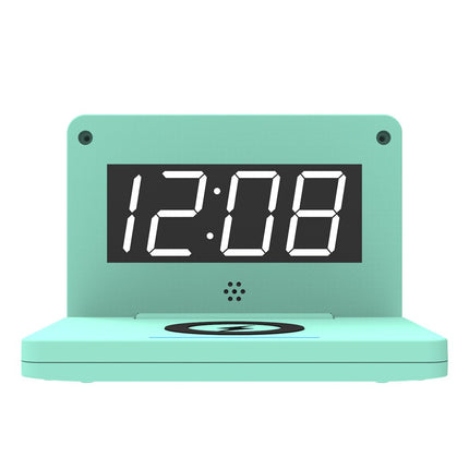 Digital väckarklocka med trådlös laddning