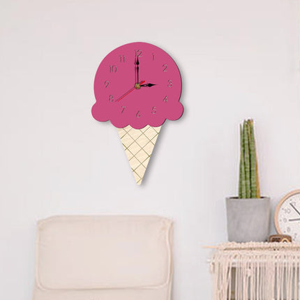 Rolig Väggklocka för Barnrum Glass
