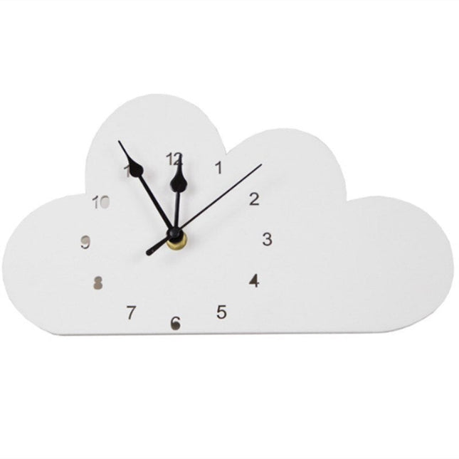 Lekfull väggklocka i form av kanin