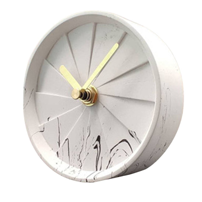 Liten modern bordsklocka för skrivbord