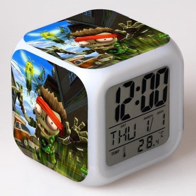 Väckarklocka för barn med zombiemotiv