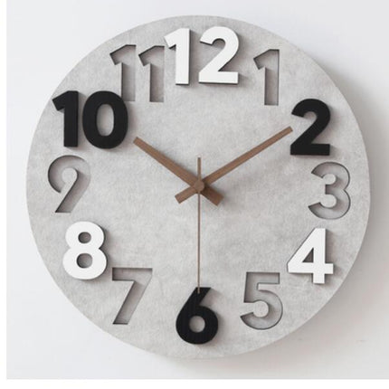 Modern köksklocka med 3D-siffror