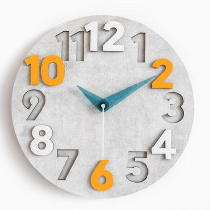 Modern köksklocka med 3D-siffror