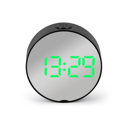 Digital bordsklocka med spegeldisplay