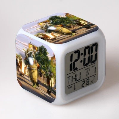 Väckarklocka för barn med zombiemotiv