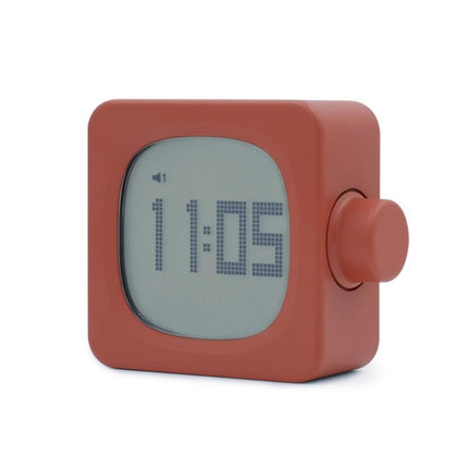 Digital väckarklocka med stor snooze-knapp