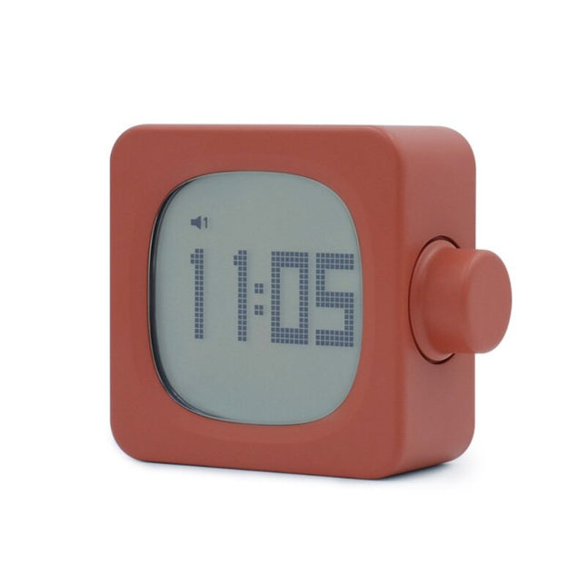 Digital väckarklocka med stor snooze-knapp
