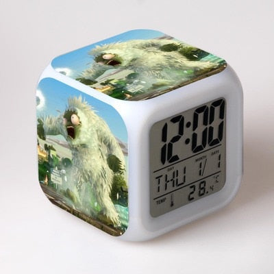 Väckarklocka för barn med zombiemotiv