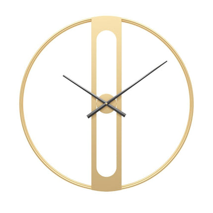 Futuristisk Minimalistisk Väggklocka i Metall