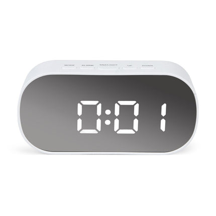 Digital bordsklocka med spegeldisplay