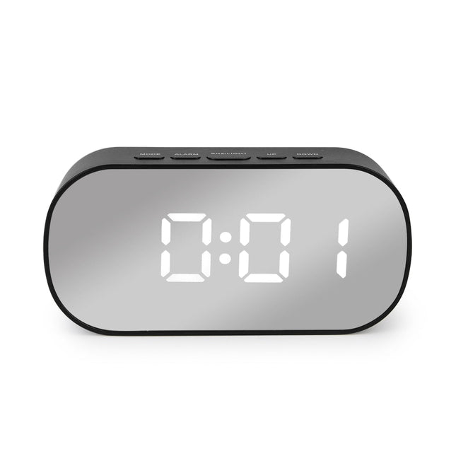 Digital bordsklocka med spegeldisplay