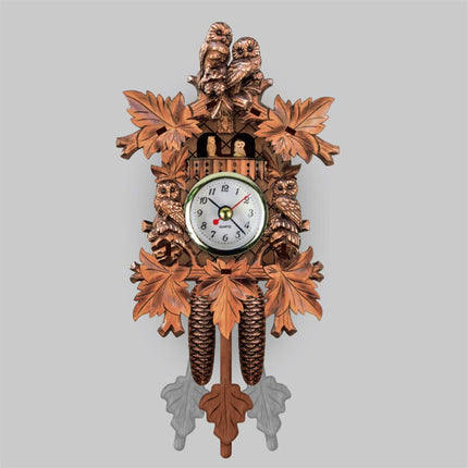 Traditionellt gökur i trä för vägg