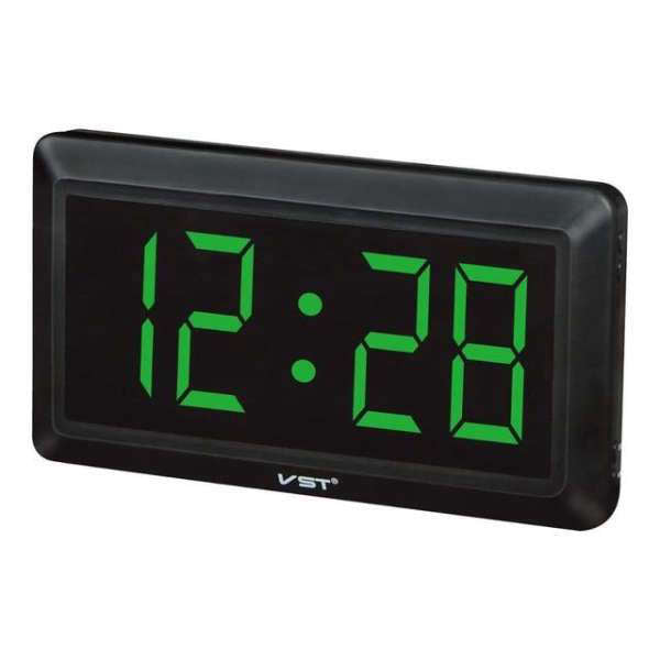 Batteridriven digital klocka för bord