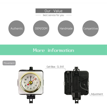 Handskuret traditionellt gökur i trä