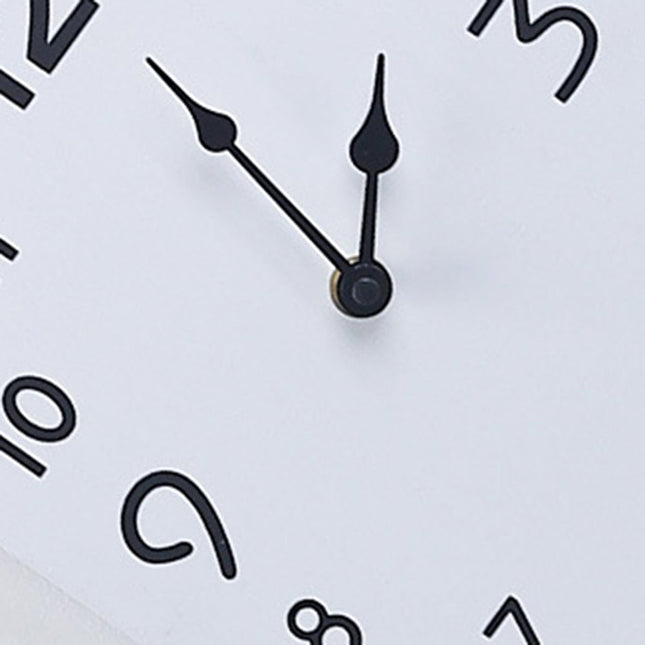 Nordisk design väggklocka med hjorthorn