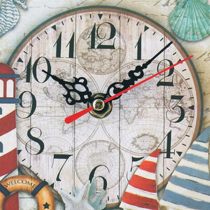 Väggklocka för kök i syltburksform