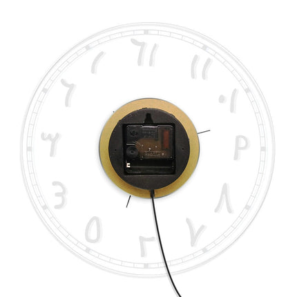 LED-väggklocka med arabiska siffror