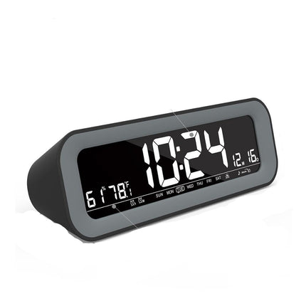 Klassisk digital väckarklocka med snooze