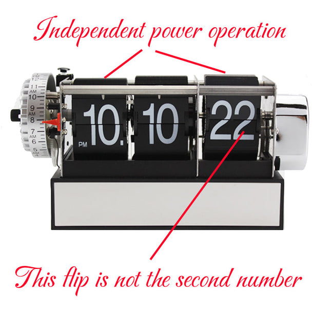 Mekanism för DIY flip-klocka projekt