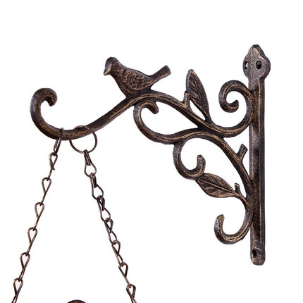 Dubbelsidig stationsklocka i industriell stil