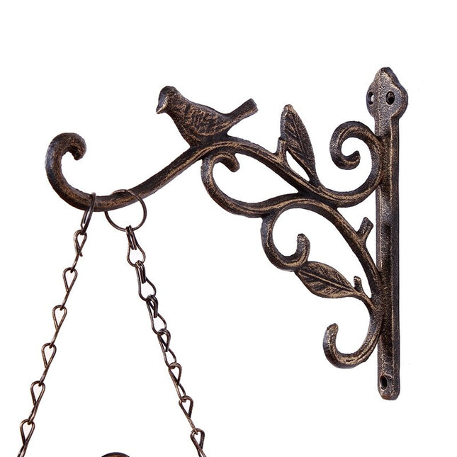 Dubbelsidig stationsklocka i industriell stil