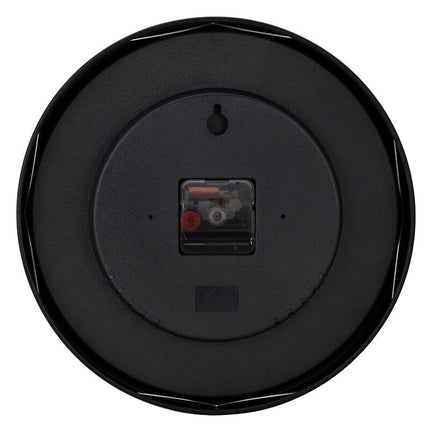 Rund väggklocka med giraff för barn