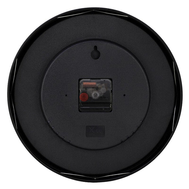 Rund väggklocka med giraff för barn