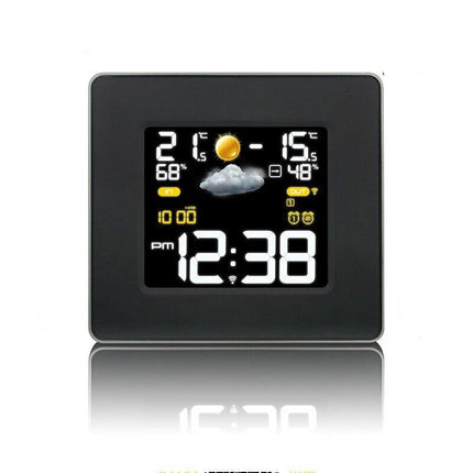 Multifunktionell digital väckarklocka med väder