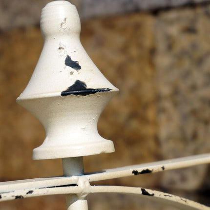 Dubbelsidig stationsklocka i vintagestil