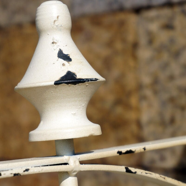 Dubbelsidig stationsklocka i vintagestil