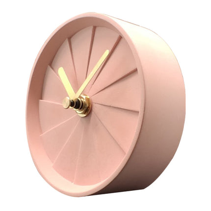 Liten modern bordsklocka för skrivbord