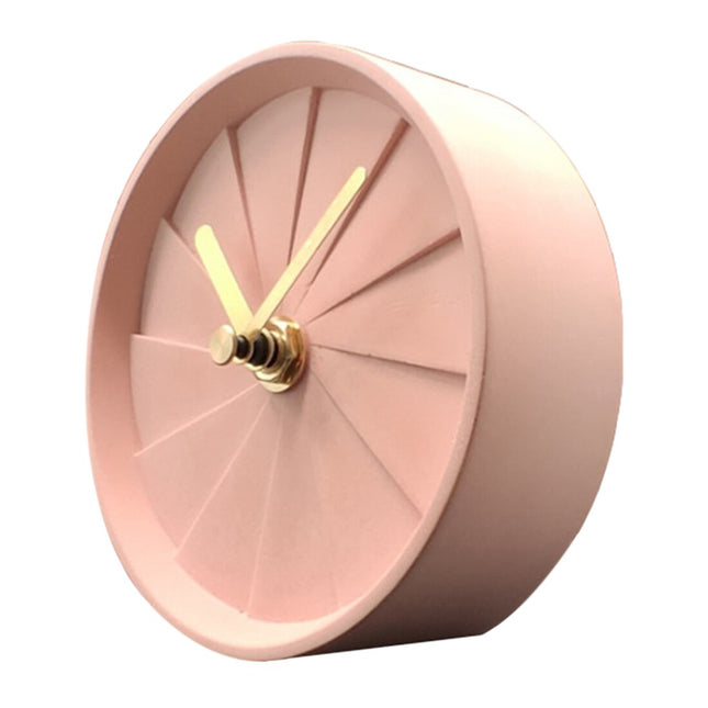 Liten modern bordsklocka för skrivbord