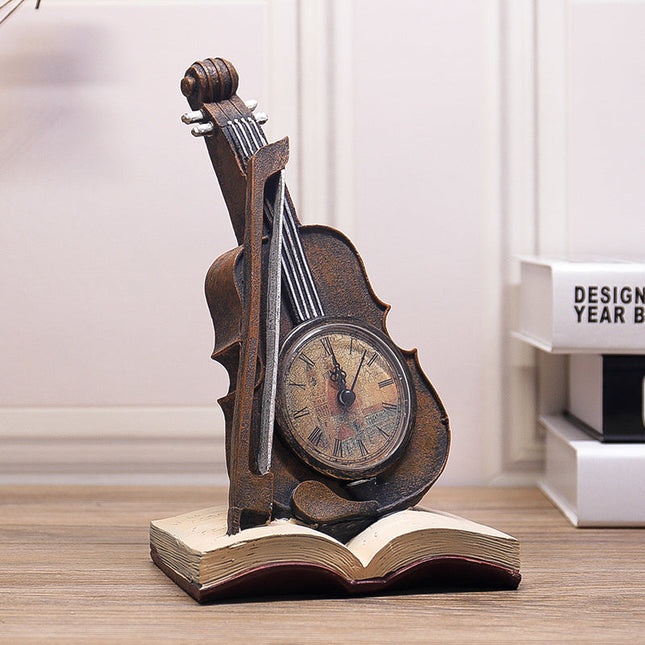 Originell bordsklocka i form av jordglob