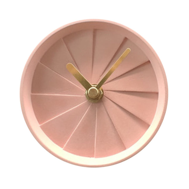 Liten modern bordsklocka för skrivbord