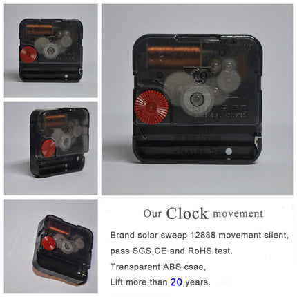 Väggklocka med pooltema för barnrum