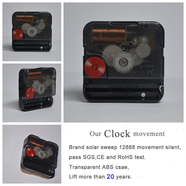 Väggklocka med pooltema för barnrum