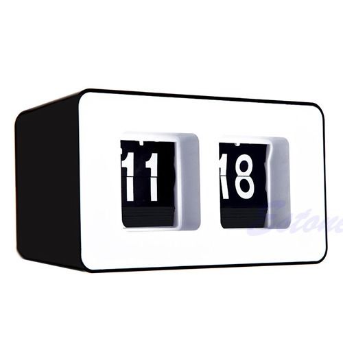 Klassisk automatisk flipklocka för bord