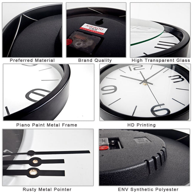 Väggklocka med pooltema för barnrum