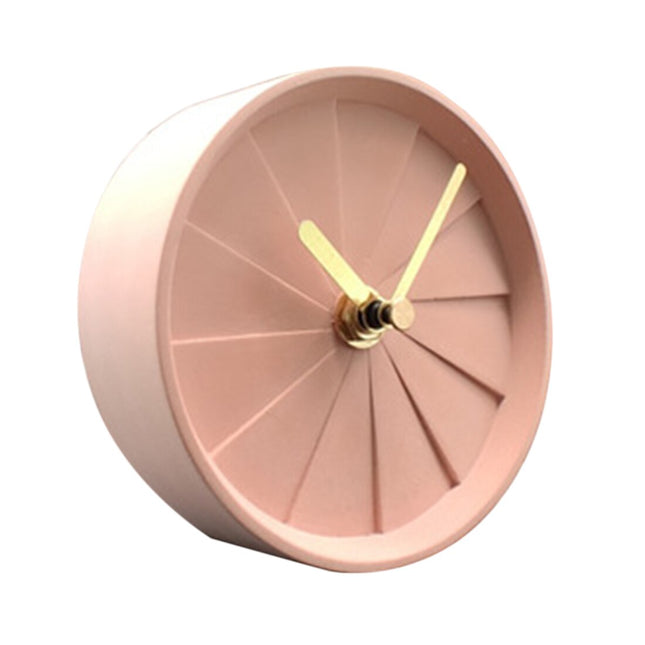 Liten modern bordsklocka för skrivbord