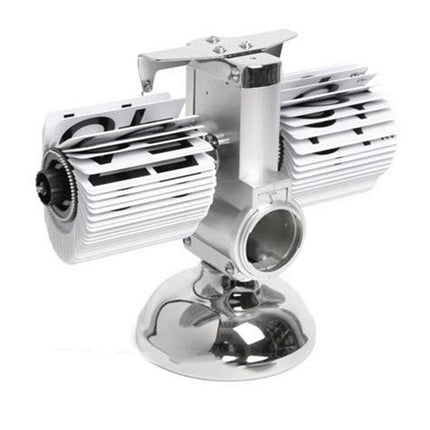 Svart och vit retro flip-klocka