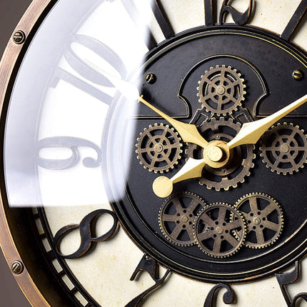 Antik väggklocka med pendel design