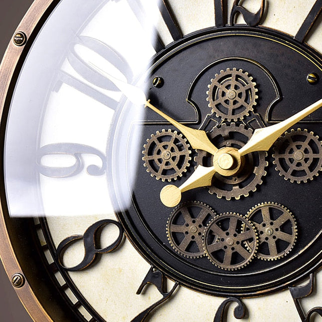 Antik väggklocka med pendel design