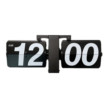 Stilren flip-klocka i metall design