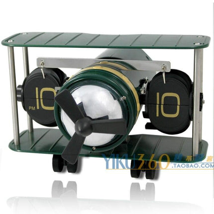 Flipklocka designad som ett propellerplan